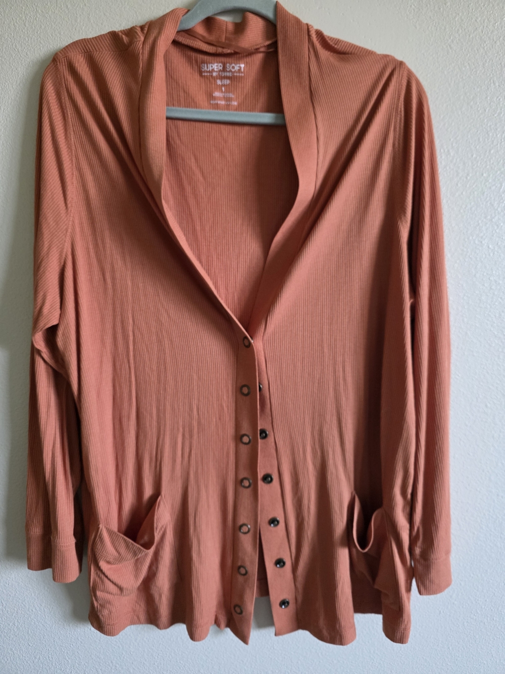 Torrid Women's Button-Front Cardigan in Rust
